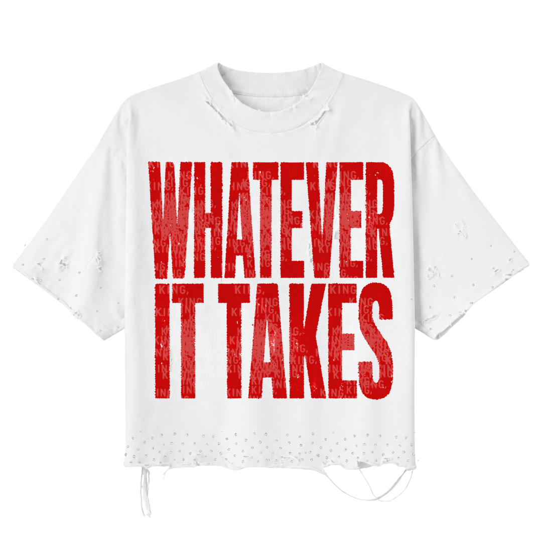 WIT Distressed Tee