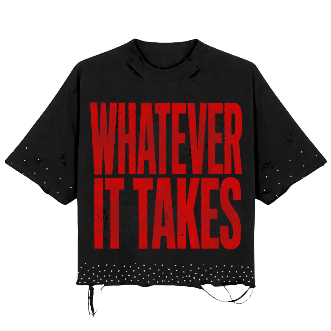 WIT Distressed Tee