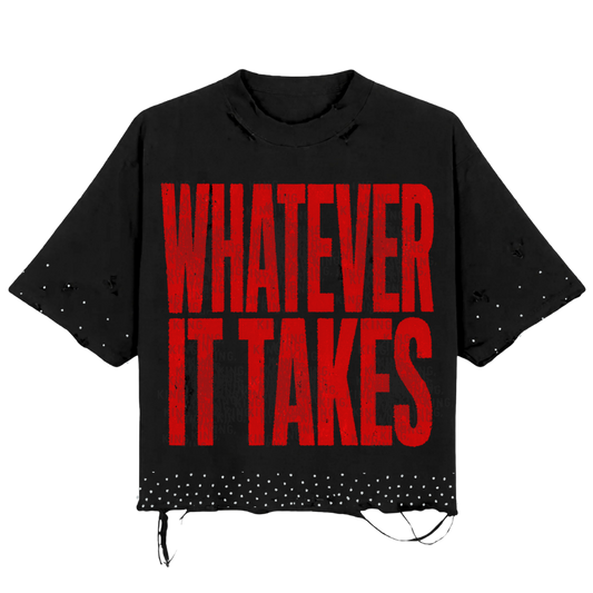 WIT Distressed Tee