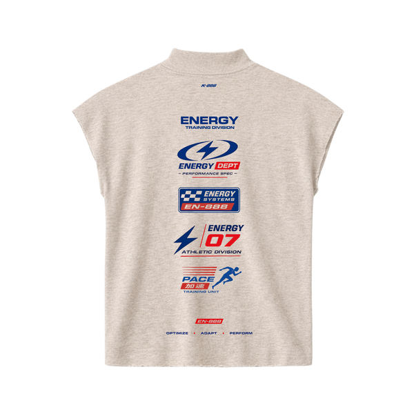 Energy Athletic Dept. Sleeveless Mock Neck Tee